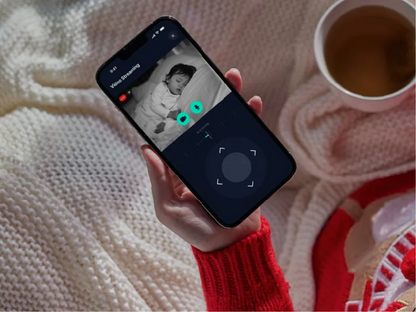 Al-powered smart baby monitor and sleep routine device.