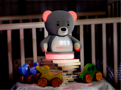 Al-powered smart baby monitor and sleep routine device.